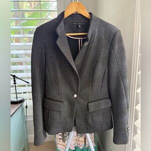 White House Black Market Gray Blazer